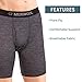 MERIWOOL Mens Boxer Briefs Merino Wool Underwear Base Layer – 2 Pack