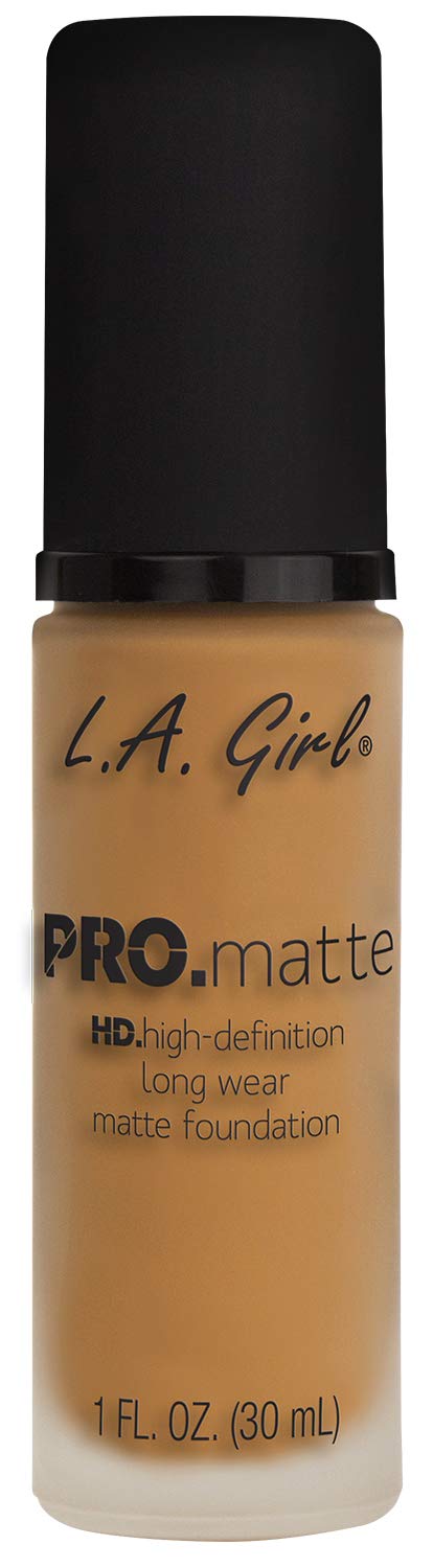 L.A. Girl Pro Matte Foundation, Golden Bronze, 1 fl. oz.