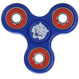 Tri-Spinner Fidget Toy EDC Focus Toy Stress Reducer with Hybrid Ceramic Bearing (Blue, One Size)
