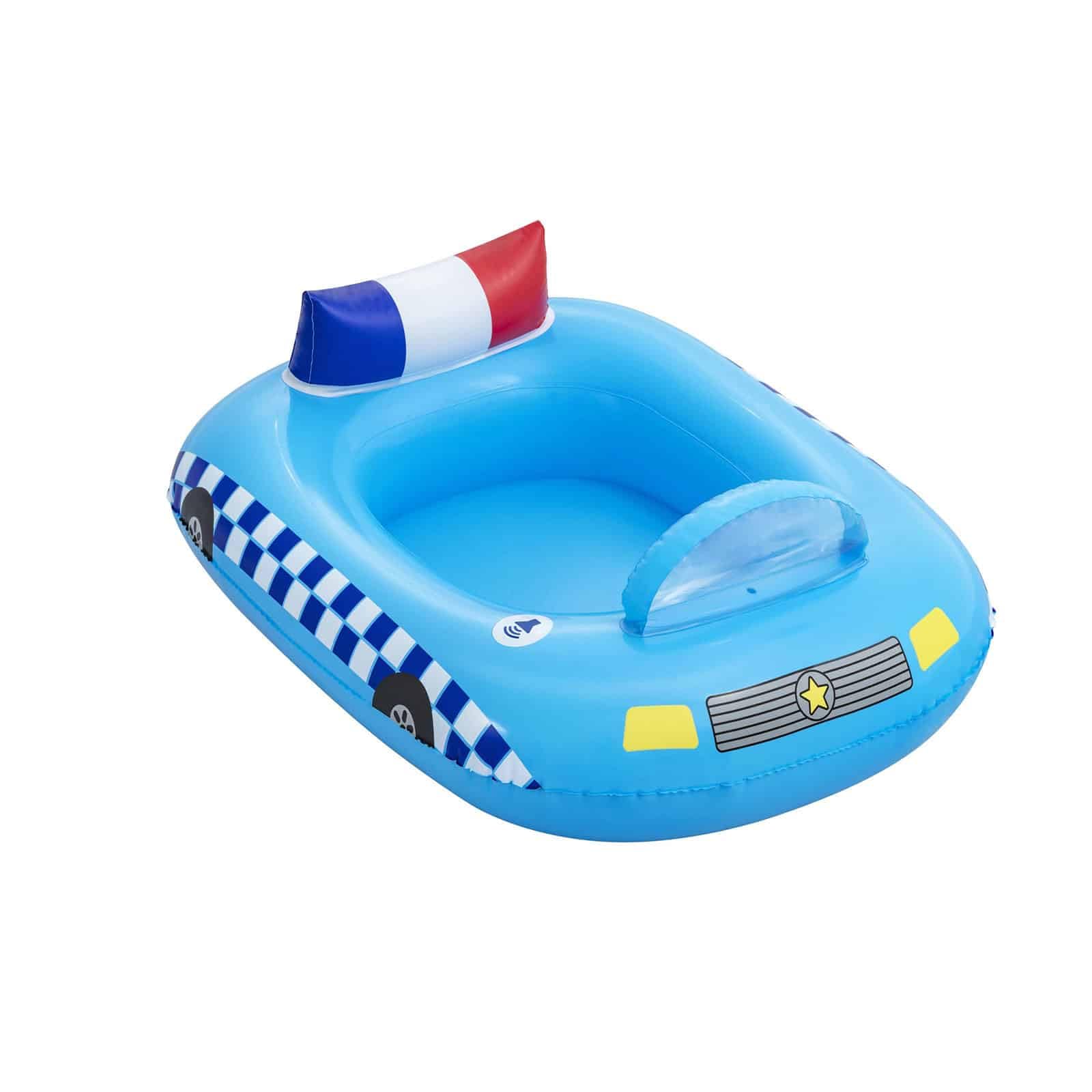 Bestway Funspeakers Children's Dinghy Police Car 97 x 74 cm