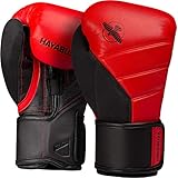 Hayabusa T3 Boxing Gloves - Red/Black, 14oz