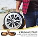 Swagtron T380 App-Enabled Hoverboard with Bluetooth Speaker & Lights, Black