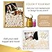 GLM Premium Wedding Guest Book Alternative with Welcome Sign and 85 Hearts - A Perfect Piece to Rustic Wedding Decorations for Ceremony Outside, an Alternative for Your Guest Book Wedding Reception!