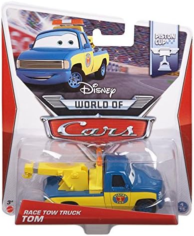 Mattel Cars Car – Race Tow Truck Tom - Image 4