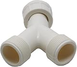 fiXte Y Piece Hose Splitter 3/4" Washing Machine Dishwasher Water Inlet view 3