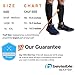 BeVisible Sports Calf Compression Sleeve - Toeless Leg Compression Socks for Men & Women - Calf Sleeves For Shin Splints, Calf Pain Relief, Running, Cycling, Travel, Varicose Veins, Maternity - 1 Pair