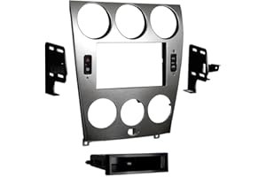 Metra 99-7523S Mazda 6 DIN/Double DIN Dash Mount Kit 2003-05, Silver