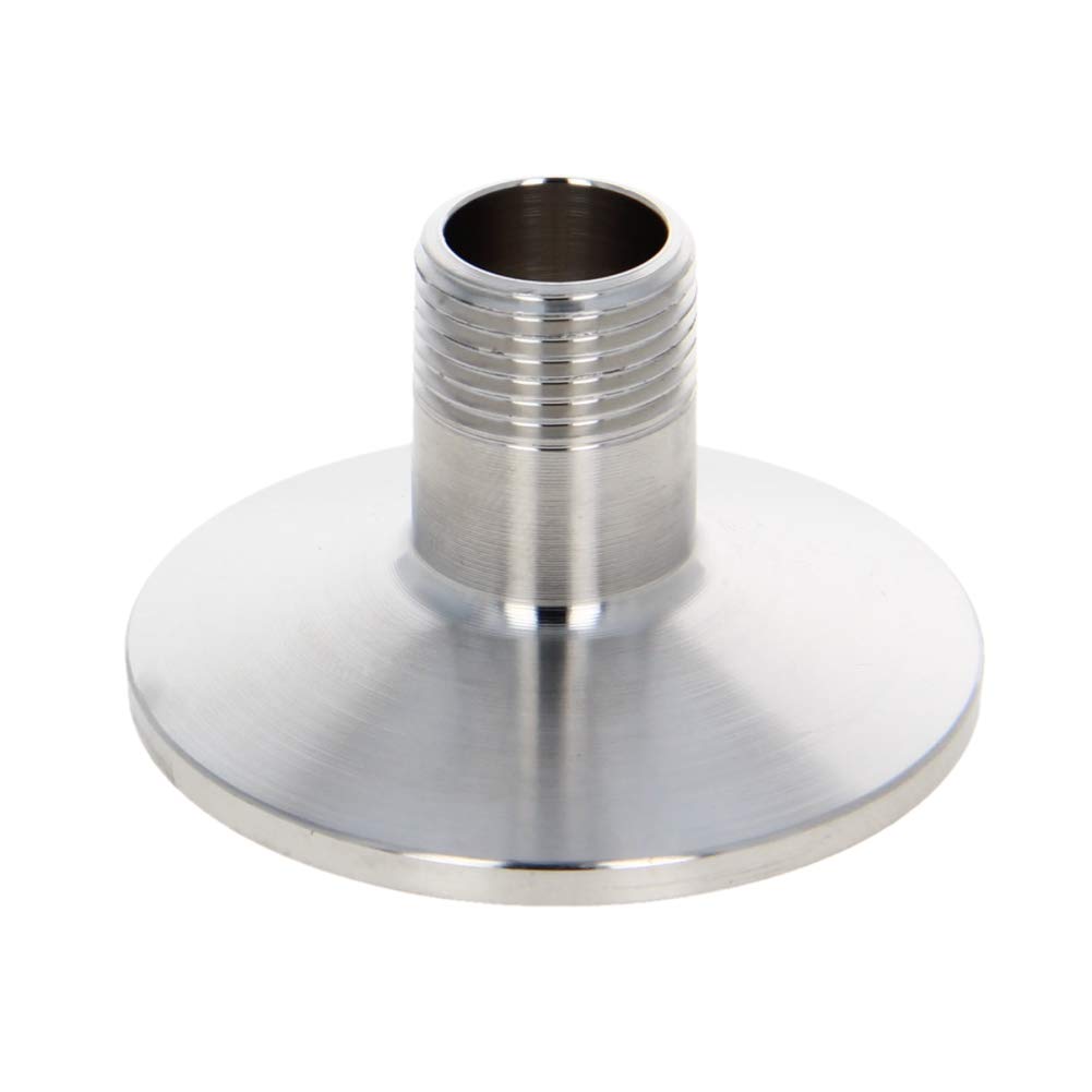 Othmro 3/8-inch NPT Male Threaded Pipe Fitting to CLAMP (OD 50.5mm Ferrule) 1 Pcs