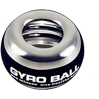 GOZATO Auto-Start Wrist Power Gyro Ball, Wrist Strengthener and Forearm Exerciser for Stronger Arm Fingers Wrist Bones and Mu