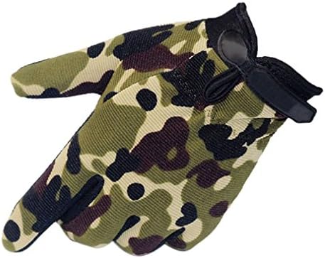 Designbestye Outdoor Full-Finger Wrap Cycling Sports Gloves Palm Brace Camouflage Supports Racing Gloves