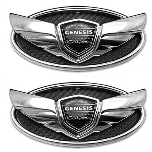 Chrome Rear Trunk Logo Emblem "GENESIS Coupe" for 0812 Genesis Coupe Decals/Emblems/Licence