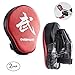 Overmont 2PCS Curved Punch Mitts Punching Mitts Boxing Pads Boxing Glove Target pad with foaming Materials for Karate Kickboxing Muaythai MMA Martial Art UFC Brazilian Jiu Jitsu Kick Boxing Practice