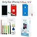 for iPhone 7 Plus Screen Replacement 5.5', 3D Touch Display Full Repair kit, Digitizer Assembly with Tools Set, Tempered Glass, Instruction