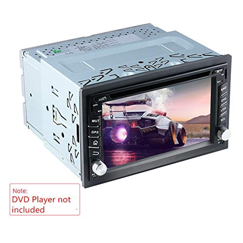 HsgbvictS Car DVD Player Frame Other Vehicle Parts Storage Rack 2Din Universal Car Stereo Radio DVD Player Mounting Frame Install Bezel Panel - Thumbnail 2
