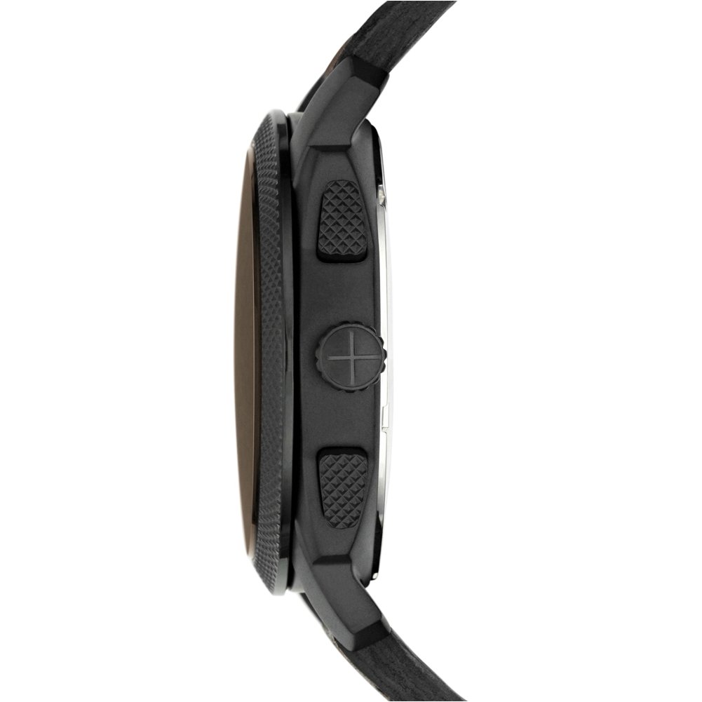 FOSSIL Fossil Machine Uhr für Herren, 42mm Quarz-Chronographenwerk mit Edelstahl- oder Lederarmband