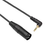 Kopul Stereo Right-Angle 1/8" Male Mini-Jack to XLR
