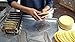 Winco TB-8, Taco Basket For 8 6-Inch Shells, Deep Fryer Taco Holder Basket, Commercial Heavy-Duty Taco Fry Basket with Grip Handle