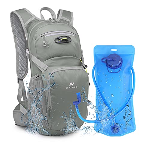 N NEVO RHINO 10L Insulated Hydration Backpack Pack with 2/3L Water Bladder, Camelback Water