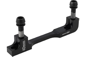 Create idea 40mm Brake Caliper Adapter Postmount Compatible with SRAM for Front 200 mm & Rear 180 mm
