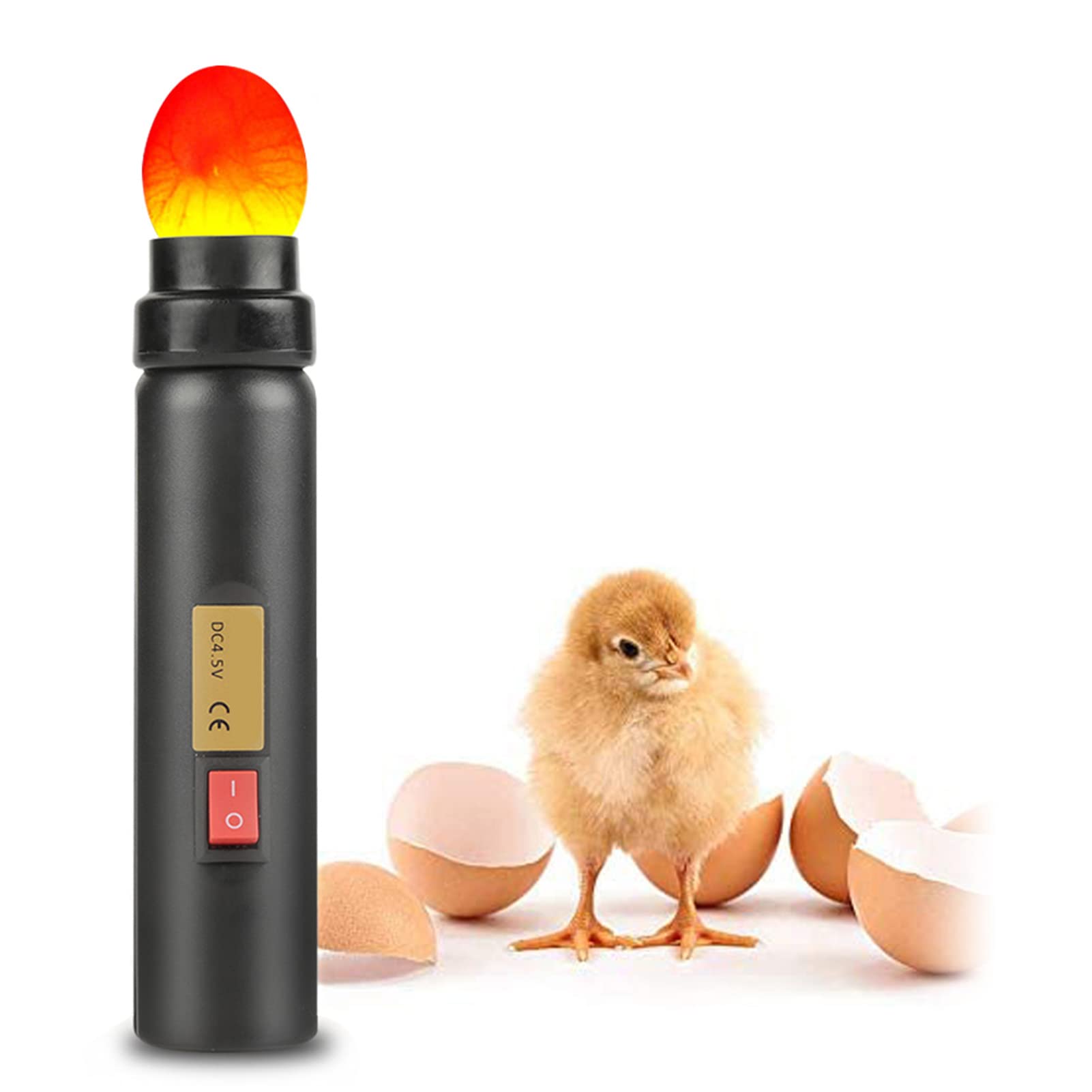LED Sensor Surveillance Light - Egg Fertility Tester, Incubator for Quail, Duck, Goose, Bird Eggs