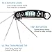 Digital Cooking Thermometer, Zamkol Meat Thermometer for Grilling Waterproof Function lnstant Read Thermometer with Calibration and Blacklight Function for Food, BBQ, Grill, Tea,Milk