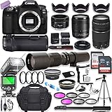 Canon EOS 90D DSLR Camera w/ 18-135mm Lens Bundle
