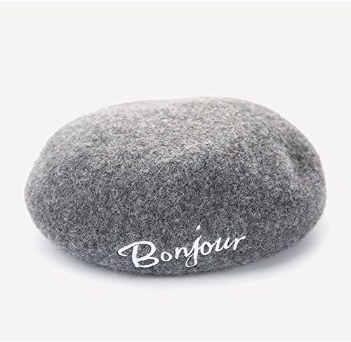 Warmly Ladies Hat Vintage Elegant Wool Cloche Winter Hat Warm Berets