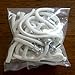 Firefly 5/16-Inch Diameter Aluminum Wick Holders with 3.6mm Cotton Wick for Oil Lamps and Candles - 10 Pack