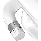 KYUKRI Ultra-Slim Bidet Attachment for Toilet, Non Electric Retractable Nozzles (Posterior/Feminine Wash) Hygienic Bidets Existing Toilets Seat, Adjustable Water Pressure, Water Sprayer Baday
