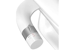 KYUKRI Ultra-Slim Bidet Attachment for Toilet, Non Electric Retractable Nozzles (Posterior/Feminine Wash) Hygienic Bidets Existing Toilets Seat, Adjustable Water Pressure, Water Sprayer Baday