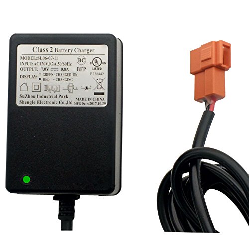 6 Volt Kids Powered Ride On Car Charger 6V Battery Charger for Kid Trax