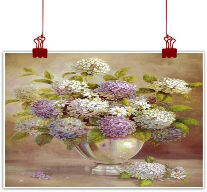 Glifporia Modern Picture Flowers in a vase (1) for Home Wall Decor