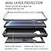YOUMAKER Case for Galaxy Note 9, Full Body Heavy Duty Protection with Built-in Screen Protector Shockproof Rugged Cover for Samsung Galaxy Note 9 (2018) 6.4 Inch - Black/BK