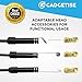 Gadgetise USB Borescope Endoscope 3 In 1 Inspection Camera System With 6 LED Lights | Improved Brightness, HD Crisp Images & Video, Waterproof, Semi Rigid Cable | For Drain, Sink, Holes, Pipes & More