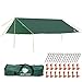Anyoo Camping Tarp Shelter Lightweight Hammock Rain Fly Waterproof Durable Portable Compact for Fishing Beach Picnic