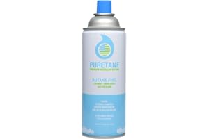 Puretane 11x n-Butane Fuel - Premium American n-Butane Refill in Food Grade (9 Cans 420ml)