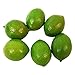 TOOGOO(R) Artificial Lemon 6 x Realistic Lifelike Artificial Plastic Lime Lemon Fruit Food Fake Home Decor