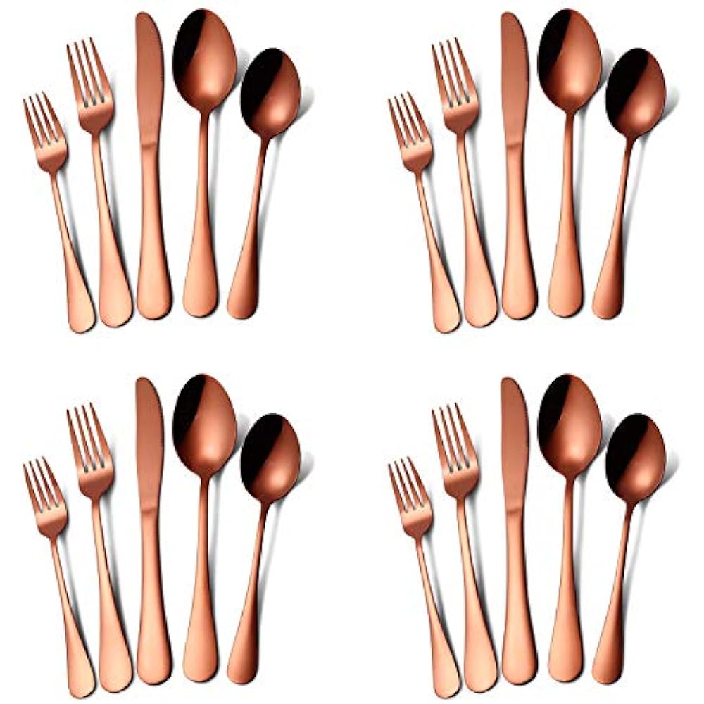 Flatware Sets Stainless Steel Set, Tableware Dinnerware 20Piece
