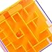 Lumiparty Money Maze Puzzle Bank, 3D Intellectual Magic Cube Maze Coin Cash Bills Storage Boxes, Challenging Toy Game Gag Birthday Christmas Gifts for Kids Teenagers and Adults (Orange)