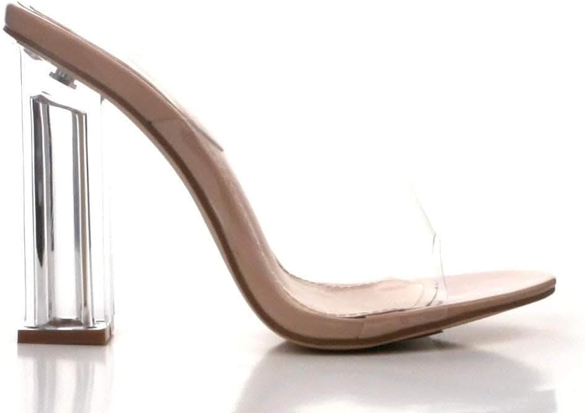 cape robbin clear heels