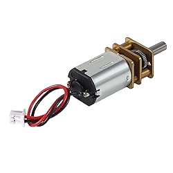 XIITIA 4pcs DC 3V-6V Mini N20 Gear Motor Slow Speed