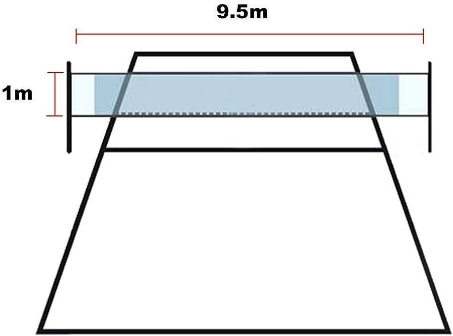 Sports Volleyball Net - Volleyball Replacement Net Standard Size (32 FT x 3 FT) with Steel Cable, Reinforced Side Tapes for Beach Garden Yard Pool Indoor Outdoor Play(Net Only) : Sports & Outdoors