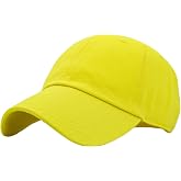KBETHOS Classic Unisex Cotton Adjustable Low Crown Baseball Cap &ndash; Plain Dad Hat