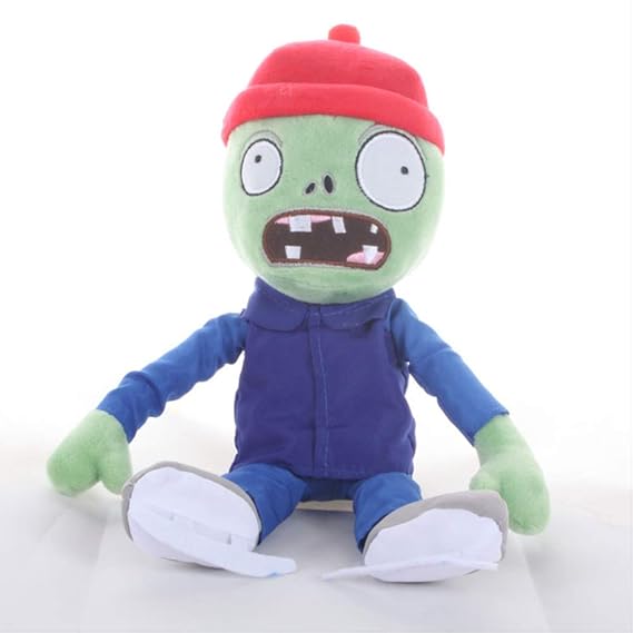 Ylout Plants Vs Zombies Plush Toys 30Cm, Ice Skating Zombie Doll Soft