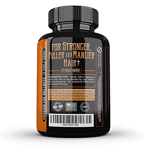 Lumberman™ Premier Beard Growth & Hair Growth Vitamin Formula Beard