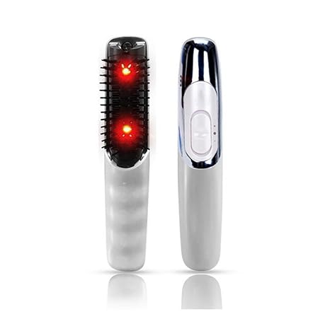 WGE Elektro-Laser-Massage Kamm Für Haar Growth Haar Verdichten Und Verstärkung Mit Massager & Infrarot