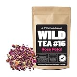 Dried Roses Pieces, 100% Natural Dried Rose Flowers For Homemade Tea Blends, Potpourri, Bath Salts, Gifts, Crafts, Wild Flower #9 (4 ounce)