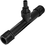 2Pcs 1 Inch Irrigation Venturi, Irrigation Fertilizer Water Tube, Venturi Fertilizer Mixer Injectors, POM Plastic Agriculture Irrigation Device Tool