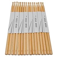 Detectorcatty Beech Wood Drum Sticks Anti-slip Electronic Drum Drumsticks Musical Sticks Percussion Instruments Accessories