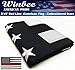 WINBEE Thin Red Line Flag 3x5 Ft - Embroidered Stars, Heavy Duty Nylon, Sewn Stripes and Brass Grommets. All Weather American Honoring Firefighter Flags. USA Black Red and White Outdoor Flags Banner